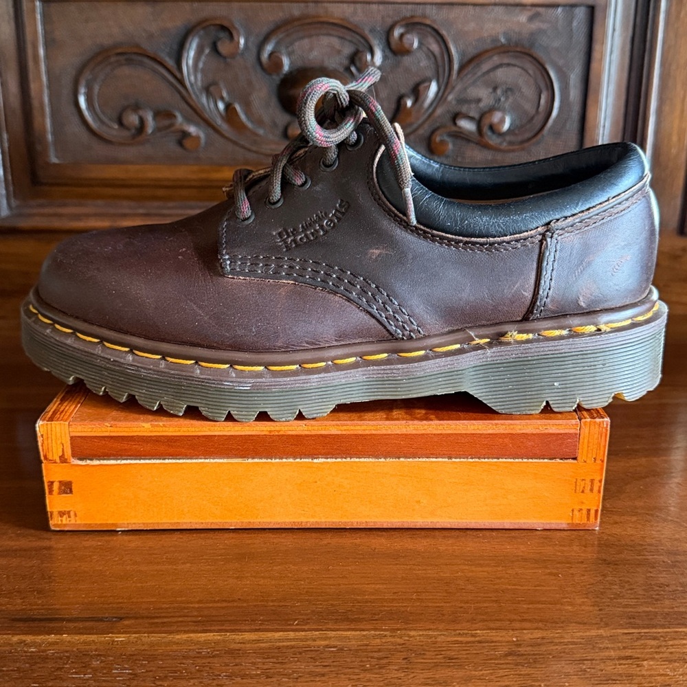 Vintage Dr. Martens Leather Oxford Shoes 8053 Model ~ 5UK, 7W, 6M - Picture 5 of 12